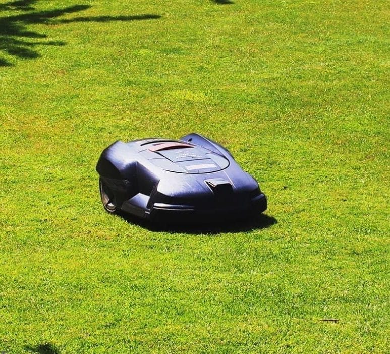 Robot de tonte de pelouse : Entretien de la pelouse 77 Seine et Marne : Saint Germain Paysage